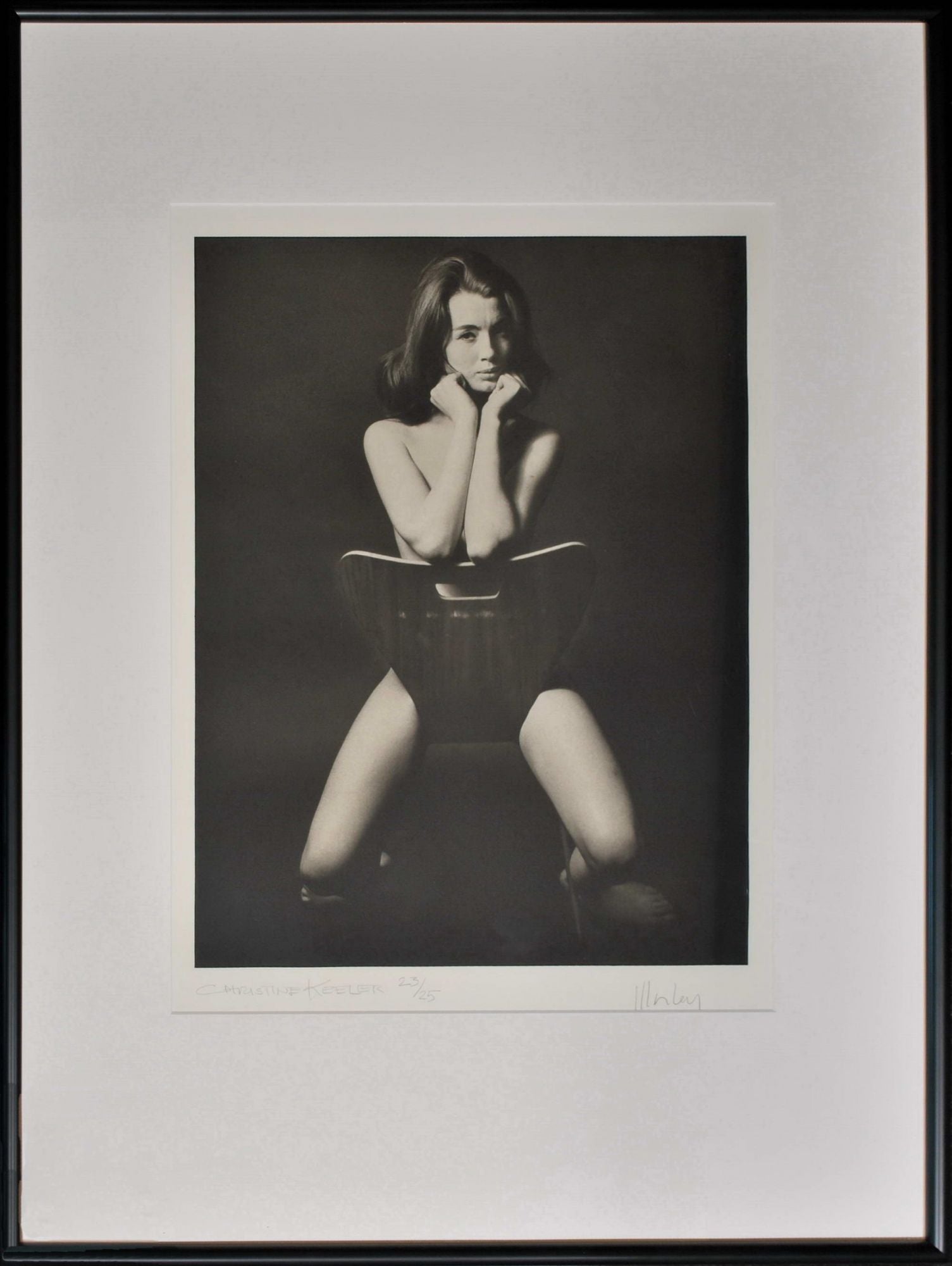 Christine Keeler by Lewis Morley 1925 2013 British Aust on Josef Lebovic Gallery