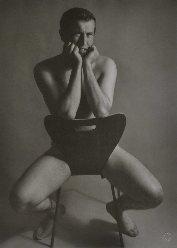 Item #CL195-130 David Frost, London [Sitting In The Keeler Chair]. Lewis Morley, 1925–2013 British/Australian.