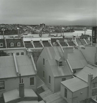 Item #CL195-132 Roofscape, The Rocks, Sydney. Terry Naughton, 1941–2016 Australian