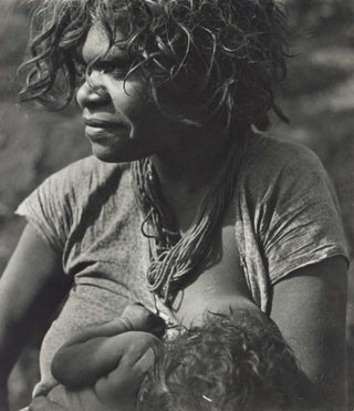 Item #CL195-138 Aboriginal Girl With Her First Born Baby. Axel Poignant, 1906–1986 Aust