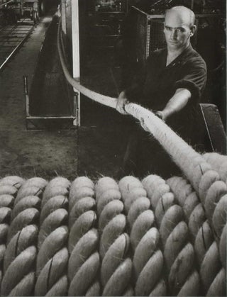 Item #CL195-155 Ropemaking, Miller Rope Factory, Melbourne. Wolfgang Sievers,...