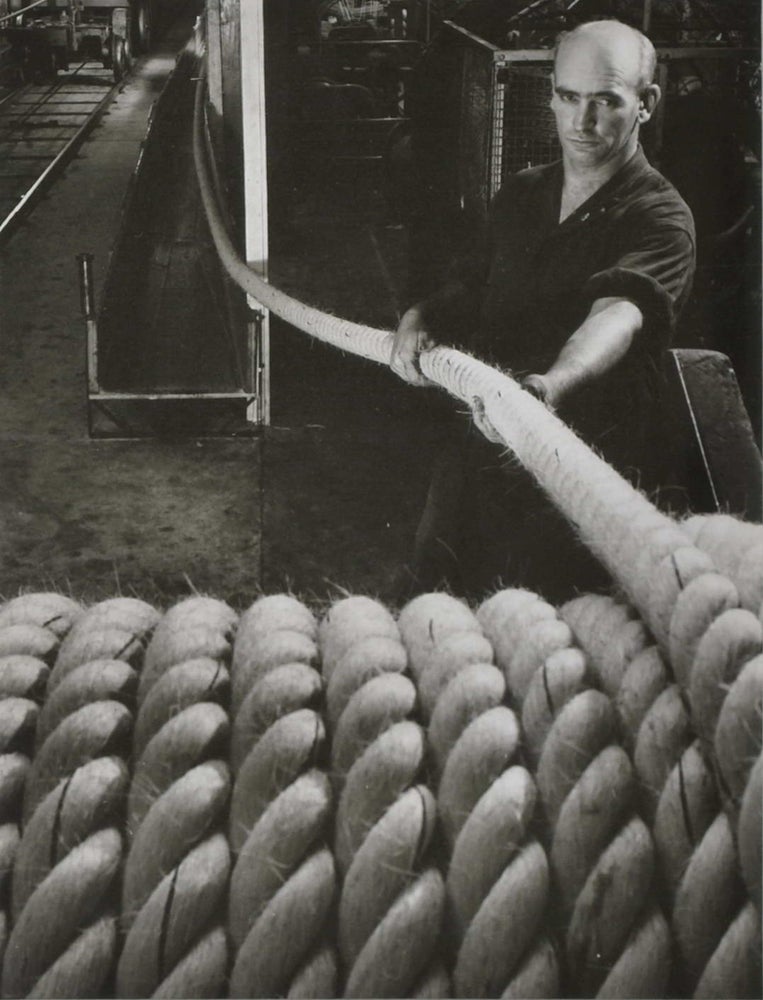 Item #CL195-155 Ropemaking, Miller Rope Factory, Melbourne. Wolfgang Sievers, 1913–2007 German/Aust.
