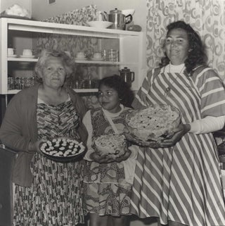 Item #CL195-43 Women And Cakes, Mungindi, NSW. Mervyn Bishop, b.1945 Aust