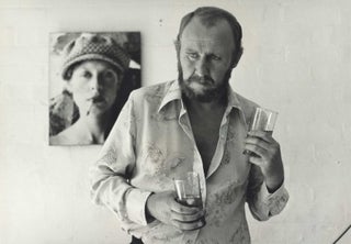 Item #CL195-96 [Actor Bill Hunter On The Set Of “In Search Of Anna”, With Photograph Of...