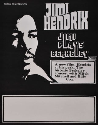 Item #CL197-114 Jimi Hendrix “Jimi Plays Berkeley” [Band