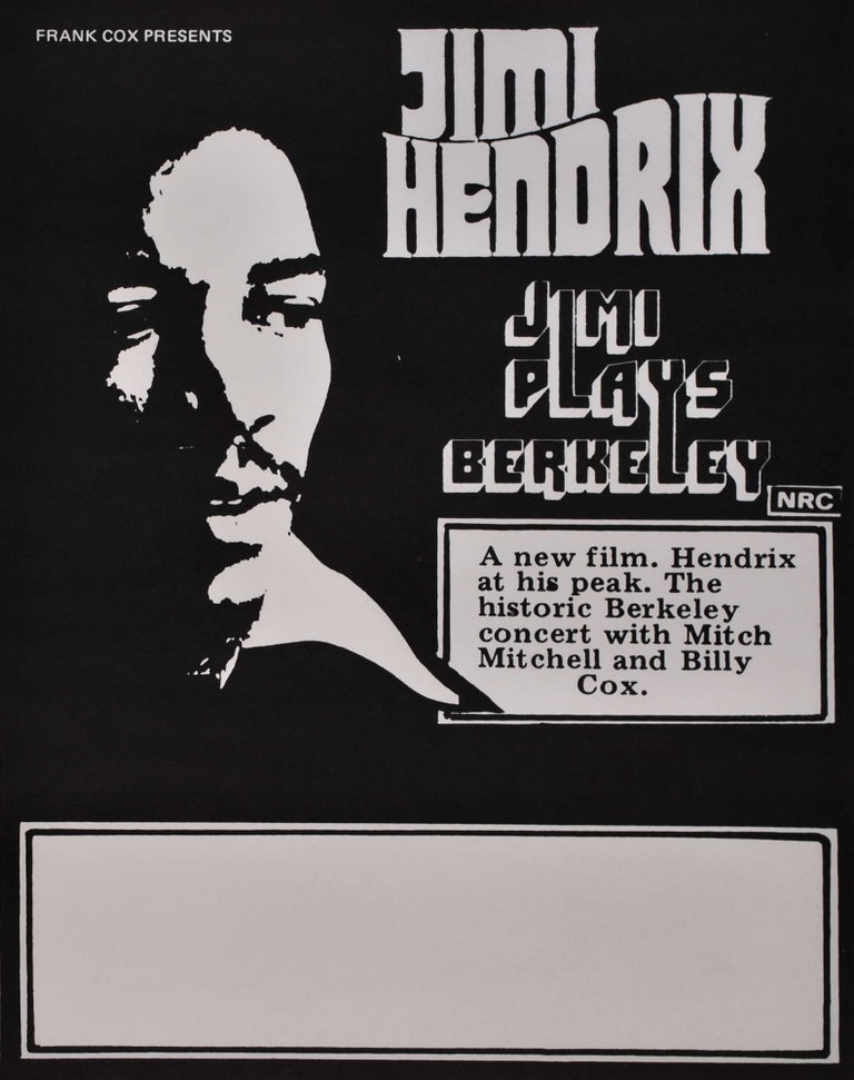 Item #CL197-114 Jimi Hendrix “Jimi Plays Berkeley” [Band]