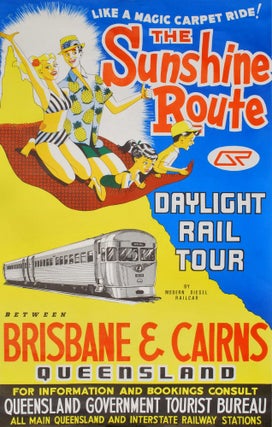 Item #CL197-123 The Sunshine Route Between Brisbane & Cairns, Queensland