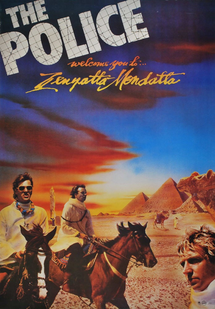 Item #CL197-140 The Police Welcome You To “Zenyatta Mondatta” [Band]