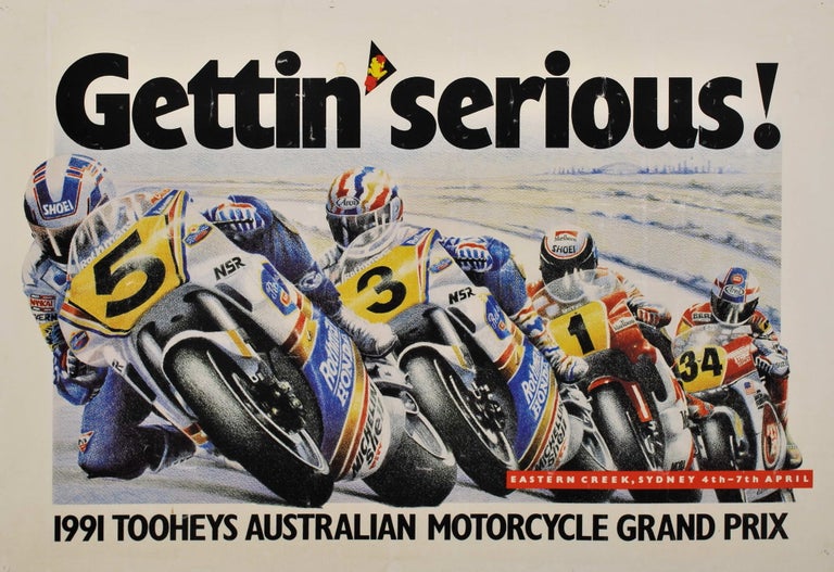 Item #CL197-166 Tooheys Australian Motorcycle Grand Prix