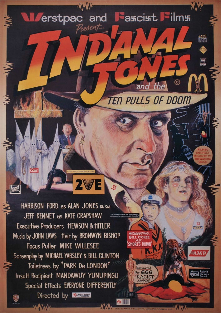 Item #CL197-167 Werstpac And Fascist Films Present Ind’Anal Jones And The Ten Pulls Of Doom [Alan Jones]