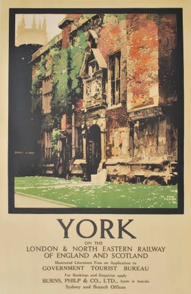 Item #CL197-22 York [England]. Fred Taylor, 1875–1963 Brit
