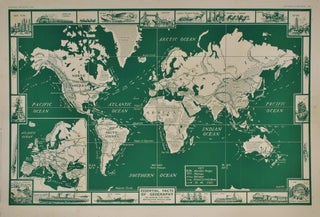 Item #CL197-42 Essential Facts Of Geography [World Map