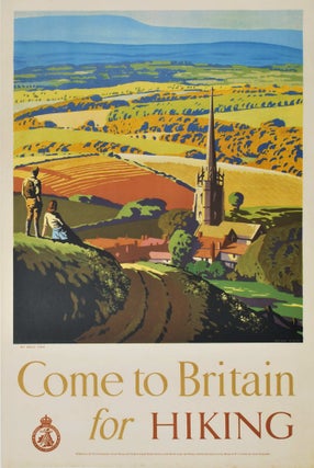 Item #CL197-56 Come To Britain For Hiking. Brian Cook, 1910–1991 Brit