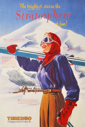 Item #CL197-71 The Brightest Star In The Stratosphere Of Fun! [Skiing, Australia