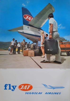Item #CL197-89 Fly JAT Yugoslav Airlines