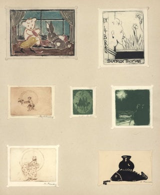 Four Folios Of Student Artworks