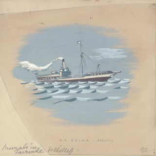 Item #CL198-138 Studies For Shipping Murals. Robert Emerson Curtis, 1898–1996 Aust