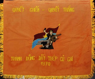 Item #CL198-143 Vietnam War Battle Flag