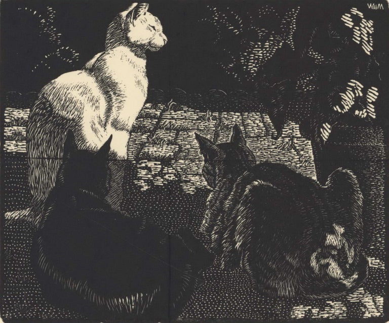 Item #CL198-155 The Lotus Eaters [Cats]. Will Mahony, 1905–1989 Aust.