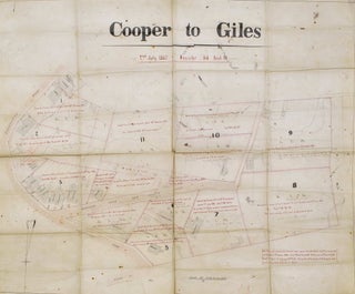 Item #CL198-171 Cooper To Giles Map [Woollahra, NSW