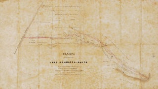 Item #CL198-172 Tracing Of A Road From Lake Illawarra To Dapto [NSW
