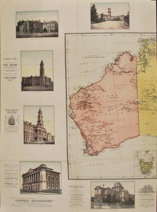 Supplement To “The Graphic Australian” [Map Of Australia]