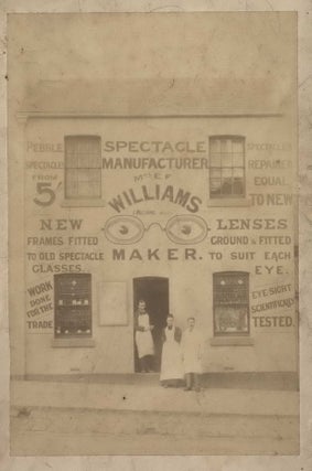 Item #CL198-42 L. Williams Spectacle Manufacturer And Maker, Launceston, Tasmania