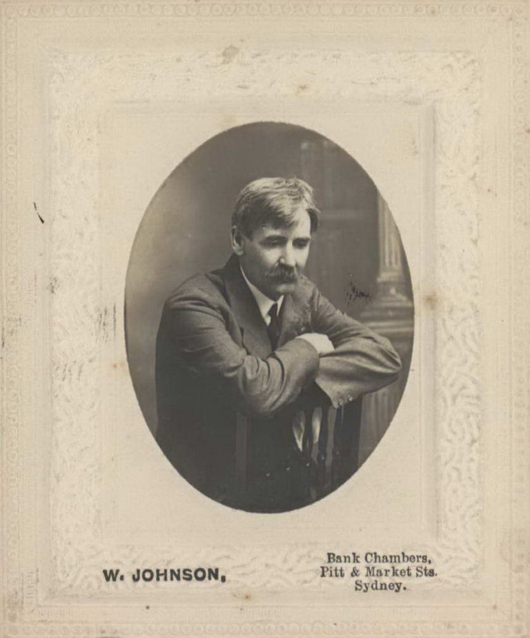 Item #CL198-50 Henry Lawson. William Johnson, fl.1897–1921 Aust.