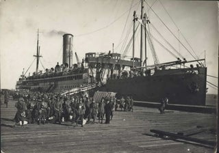 WWI Australian Troopships Departing Melbourne