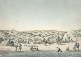 Item #CL198-8 Nouvelle Hollande: Baie Des Chiens-Marins. Camp De “L’Uranie” Sur La...