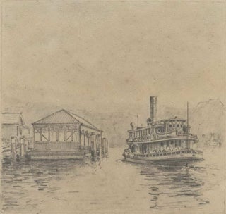 Item #CL198-85 Kirribilli Wharf [NSW]. F. Sidney Walker, 1888–1972 Aust