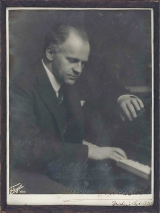 Item #CL199-101 Musician Wilhelm Backhaus. Georg Fayer, c1892–1950 Austrian