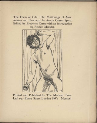 Austin Osman Spare, Book Collection
