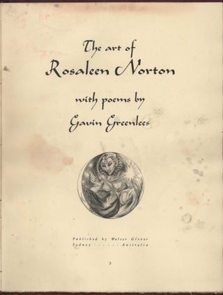 Item #CL199-144 The Art Of Rosaleen Norton: With Poems By Gavin Greenlees [Book