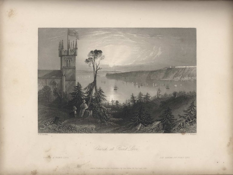 Item #CL199-15 “Canadian Scenery,” Volume II. Illustrated From Drawings By W.H. Bartlett [Book]. Nathaniel Parker Willis, 1806–1867 American.