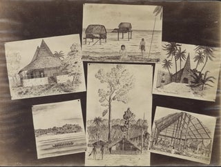 Photographs Of Sketches Of Solomon Islands, Drawn Aboard HMS “Emerald”