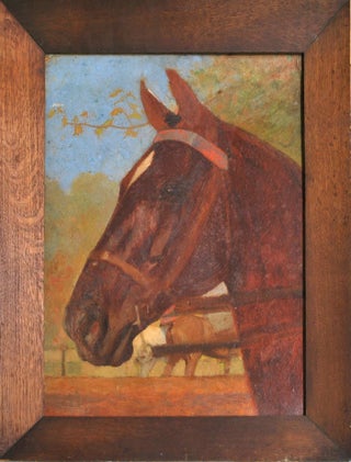 Item #CL199-53 [Bridled Horse]. Frank Prout Mahony, 1862–1916 Aust