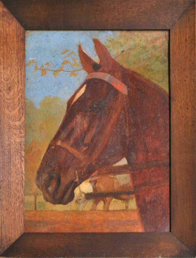 Item #CL199-53 [Bridled Horse]. Frank Prout Mahony, 1862–1916 Aust.