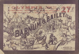 The Barnum & Bailey Greatest Show On Earth [Booklets]