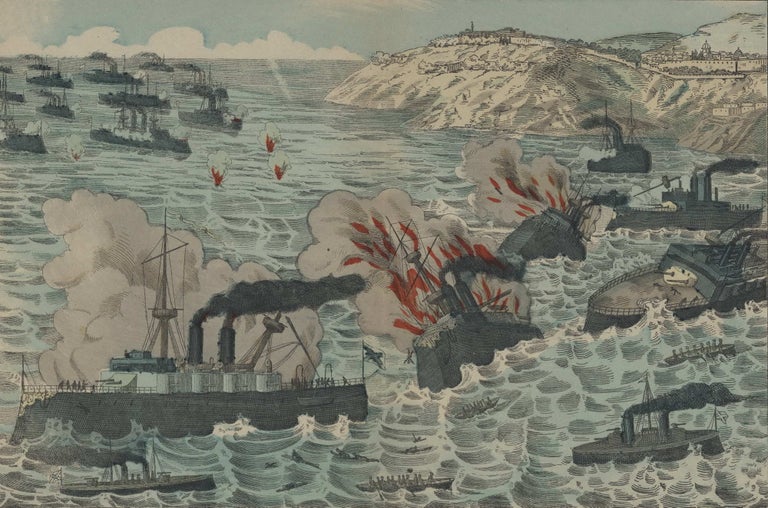 Item #CL199-64 Der Japanische Angriff Bei Port Arthur [The Japanese Attack At Port Arthur, Russo-Japanese War]