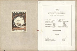 A Catalogue [Of] Mr Streeton’s Pictures, East Melbourne