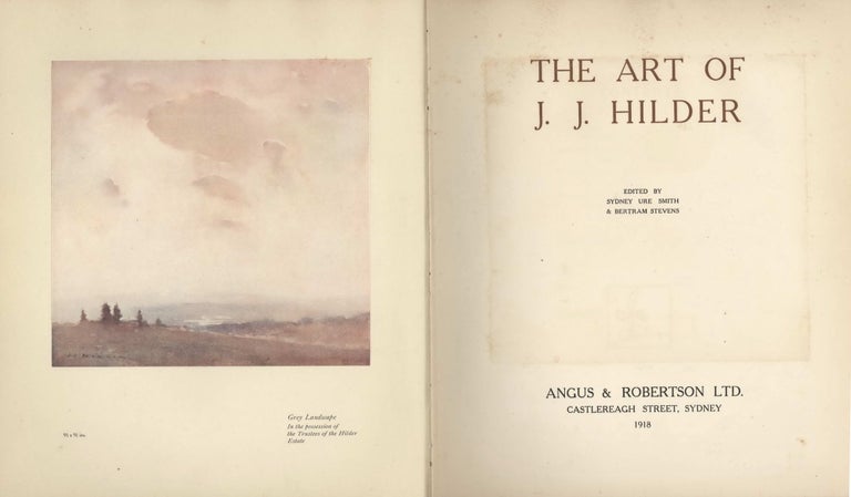 Item #CL199-78 The Art Of J.J. Hilder [Book]