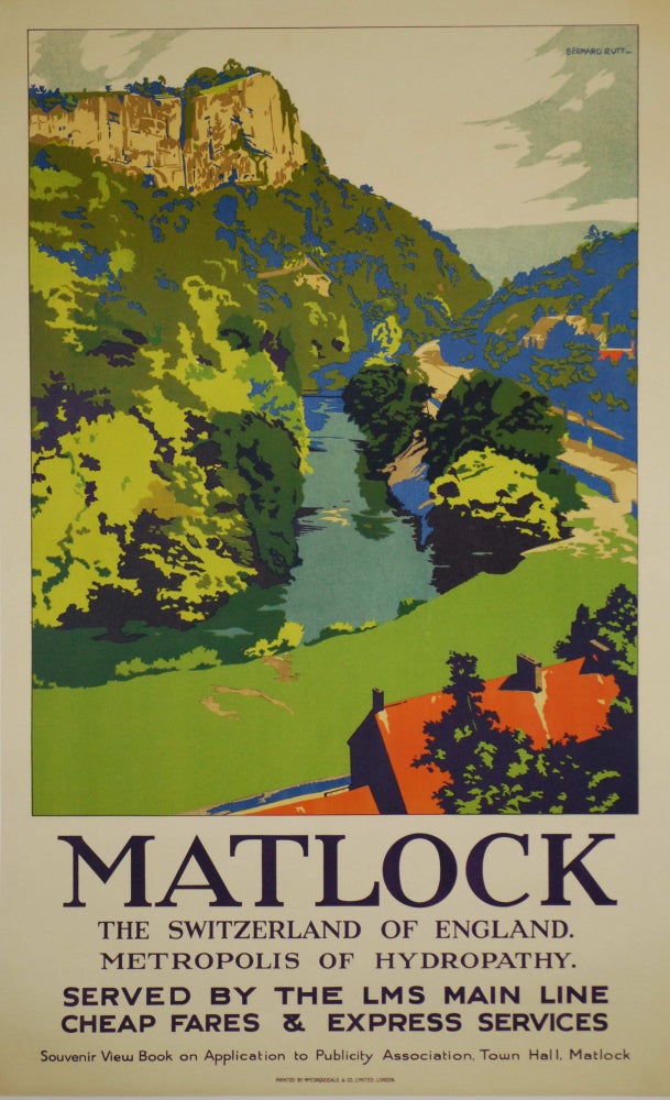 Item #CL200-14 Matlock. The Switzerland Of England