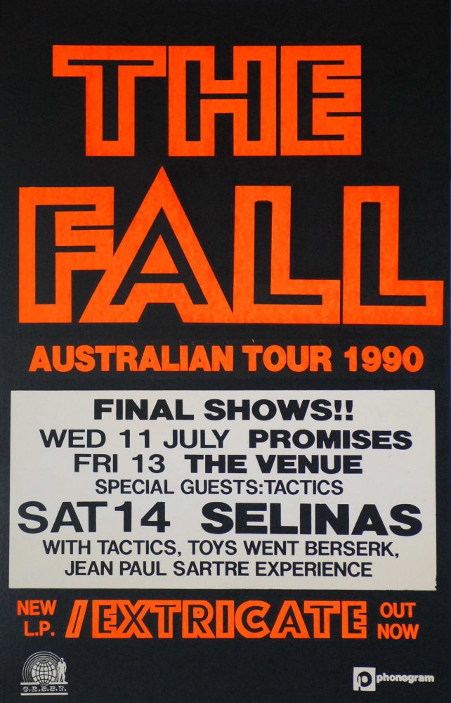 Item #CL200-141 The Fall [Australian Tour]