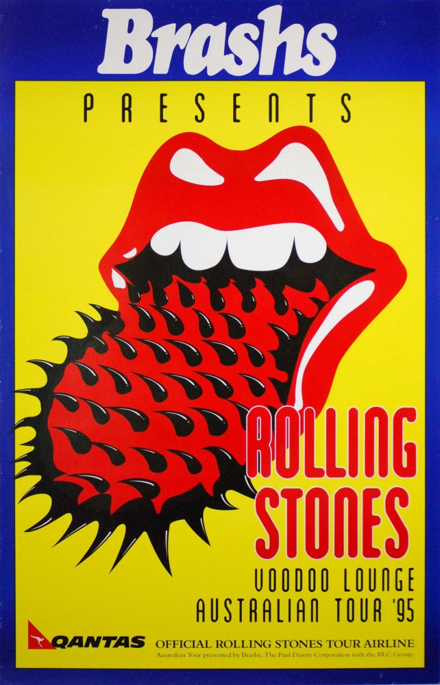 Item #CL200-145 Rolling Stones. Voodoo Lounge. Australian Tour [Band]