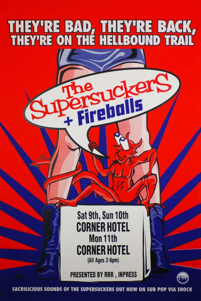 Item #CL200-147 The Supersuckers + Fireballs [Australian Tour]