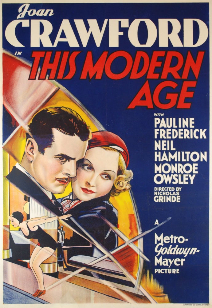 Item #CL200-20 Joan Crawford In “This Modern Age” [Australian Release]