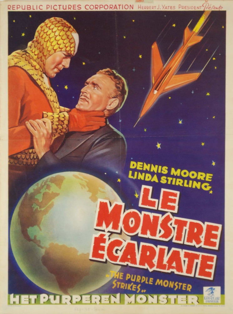 Item #CL200-36 “Le Monstre Ecarlate” [Movie Serial]