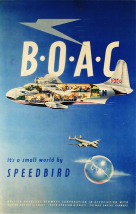 Item #CL200-38 BOAC. It’s A Small World By Speedbird