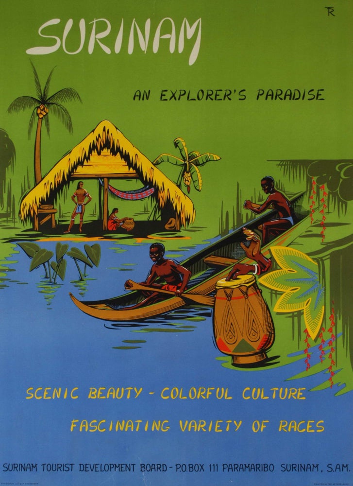 Item #CL200-45 Surinam. An Explorer’s Paradise [Dutch Guiana, South America]